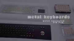 Dustproof Encrypted EPP Pin Pad Stainless Steel With 16 Braille Keys