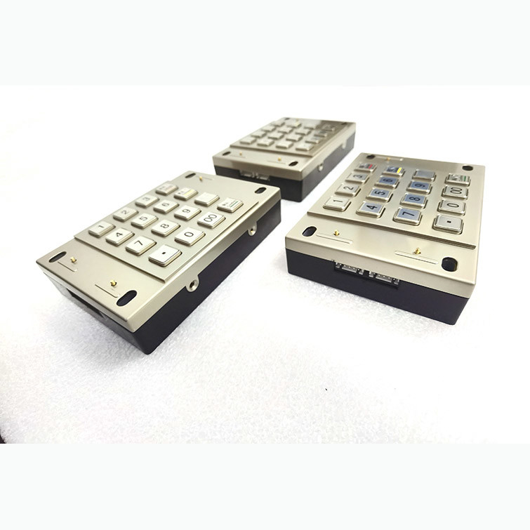 Bankomat z certyfikatem PCI 4.0 EPP Szyfrowany pin Pad Kiosk płatniczy Metal z 16 kluczami
