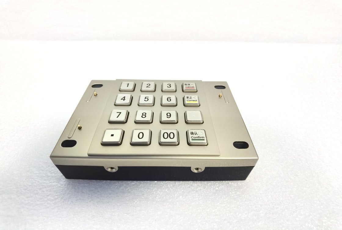 RoHS FCC 87,5 x 91,5 mm 1,2 KG ATM Pin Pad Bank Machine Keypad